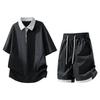 Men's 2026 Summer Casual Polo Shirt & Shorts Set - Youth Sports Style