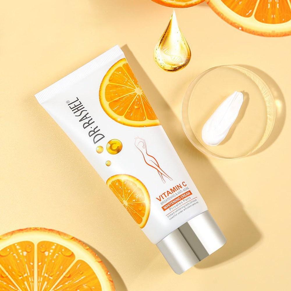 Vitamin C Y Zone Body Whitening Cream Armpit Groin Elbow Hip Knee Whitening Cream Pigmentation Improvement Tone Up, 1 Piece, 80g