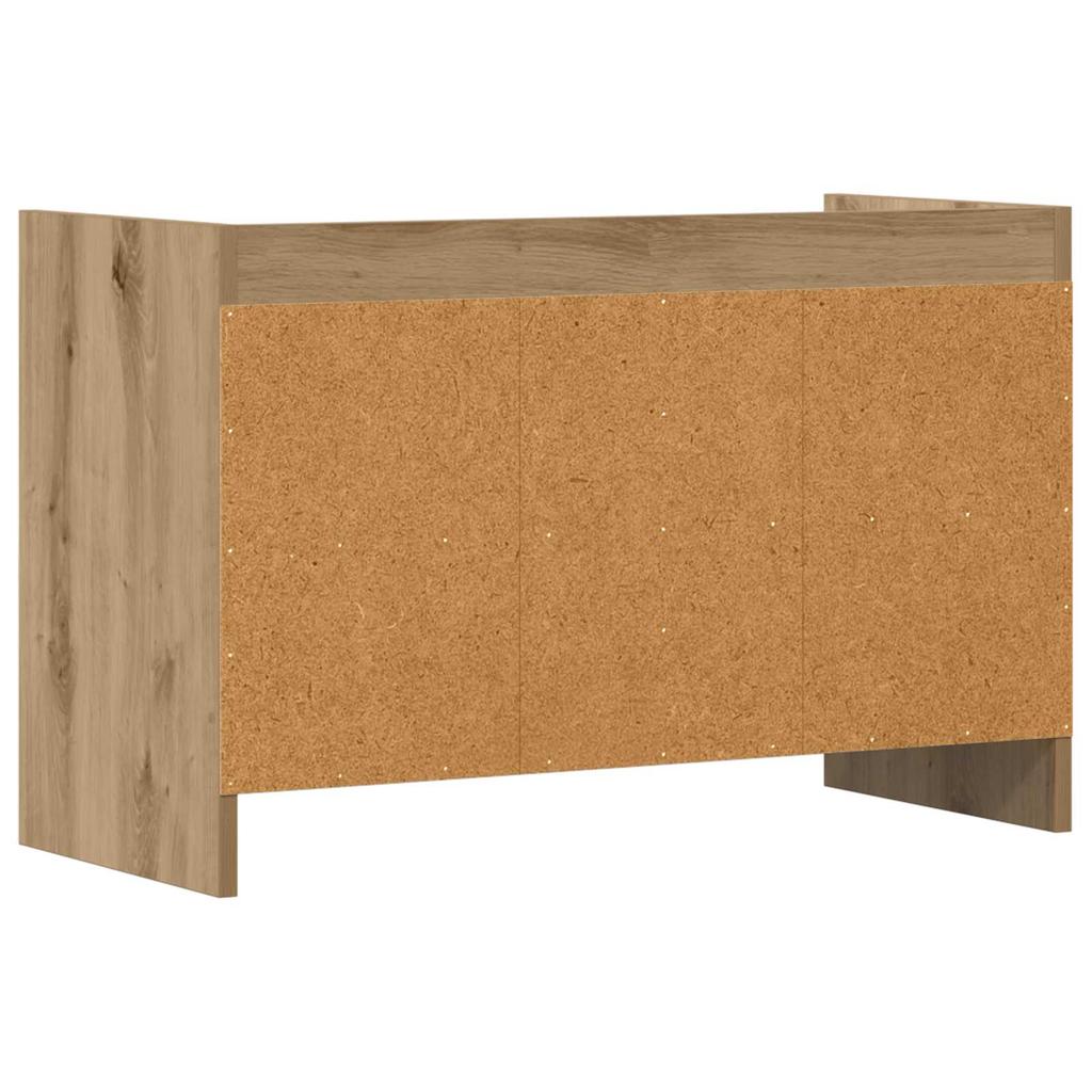 TV Stand 71.5 x 33 x 47 cm Artisan Oak Wood Based Material