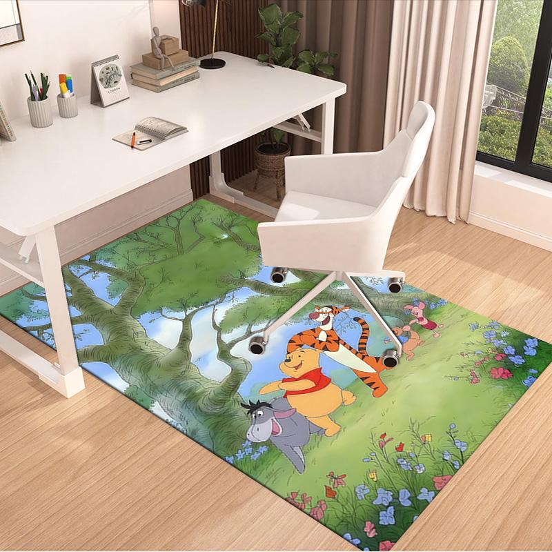Winnie Pooh Friends Carpet For Playroom Bedroom Living Room Sofa Home Decorkids Game Area Rug Nonslip Floor Mat
