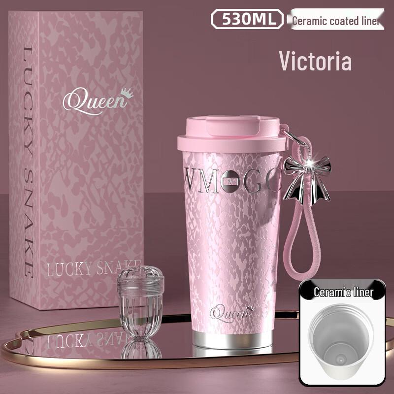 Shangqi Ceramic Lined Insulated Coffee Mug