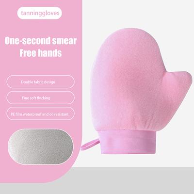 2 pezzi Applicatore per Crema Corpo da Bagno per la Casa, Crema, Lozione, Mousse, Lozione Solare per il Corpo, Guanti Riutilizzabili, Non Toccare le Mani