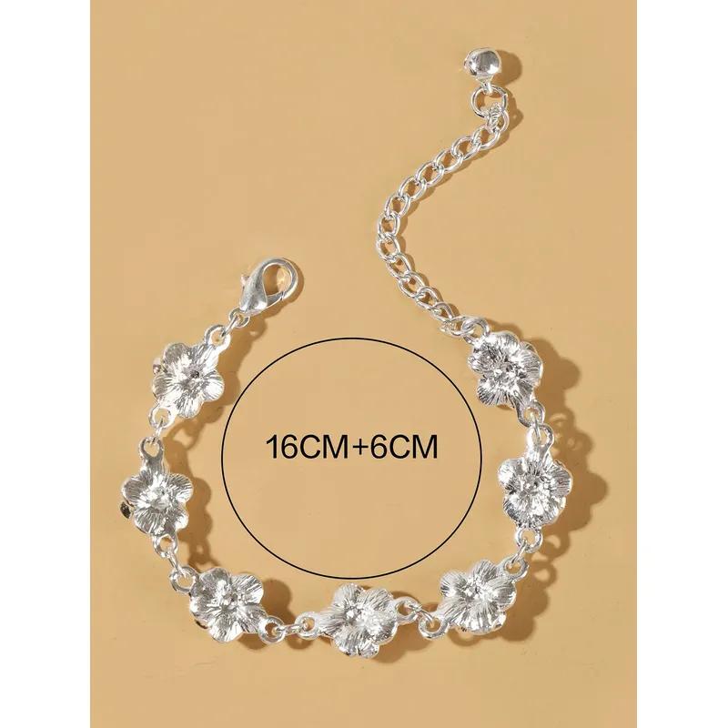 1 women's European and American trendy rose bracelet, wedding, date, travel, banquet, party, holiday dressing gift