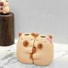 Ceramic Couple Toothbrush Rack Creative Electric Toothbrush Stand  Valentine's Day Gift