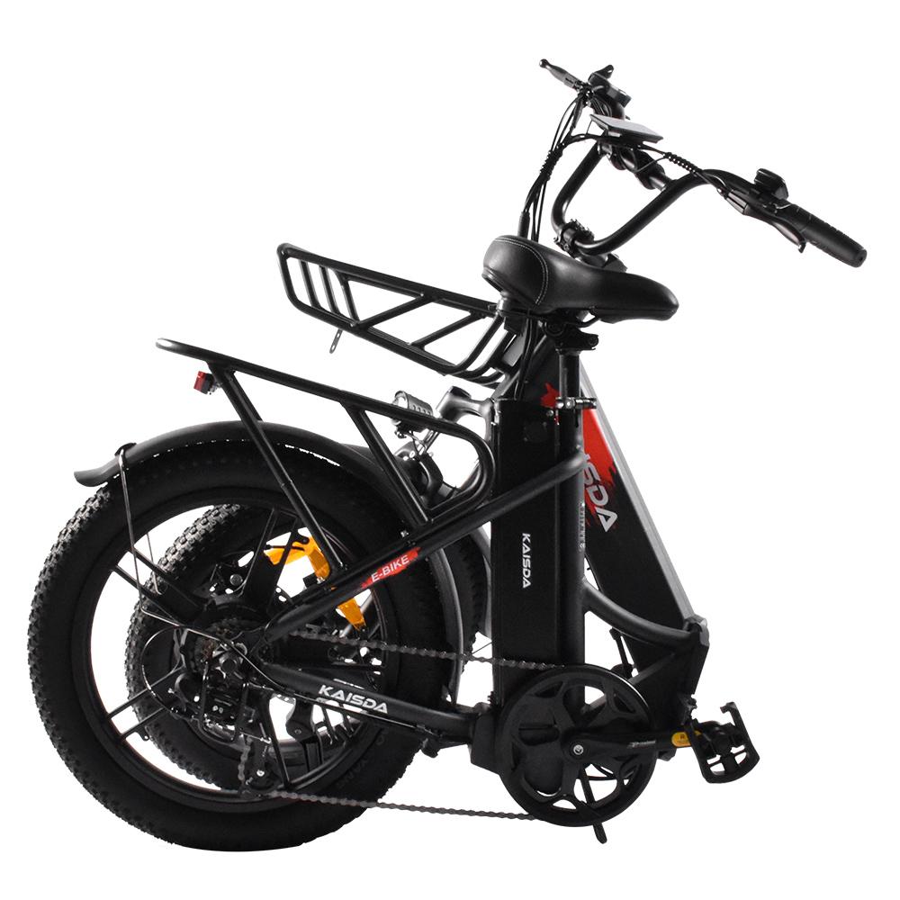 KAISDA K201 All-Terrain Adult Electric Bicycle 350W Motor Men's E-Mountain Bike 36V20.8AH Battery 20 Inch Fat Tyre women's eBike
