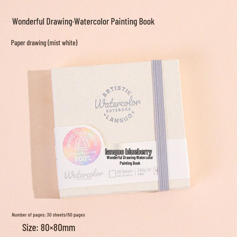 Feile Mini Travel Watercolor Set - Portable Solid Palette for Bird Painting
