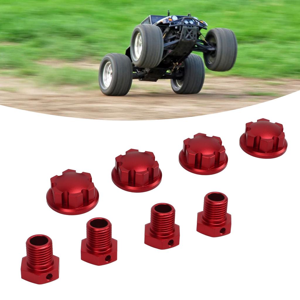 17mm RC Wheel Hubs Hex Kit Aluminium Alloy RC Wheel Hubs Adapter for   1Celsius10 Upgrade