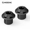 NICECNC Front Wheel Axle Bolt Nut For SUR-RON light bee X For Surron light bee S L1E For Segway X160 X260 Electric Dirt Bike