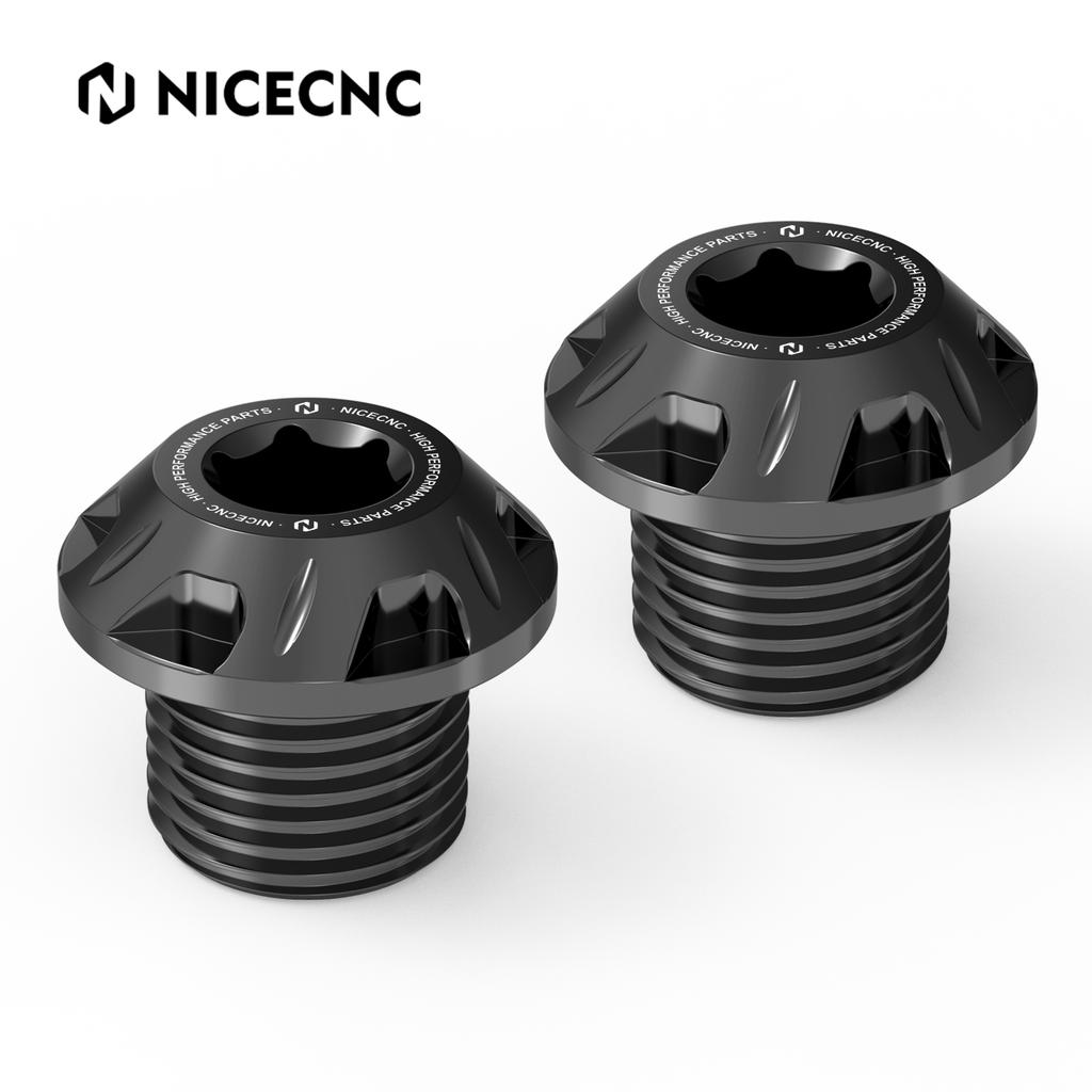 NICECNC Front Wheel Axle Bolt Nut For SUR-RON light bee X For Surron light bee S L1E For Segway X160 X260 Electric Dirt Bike