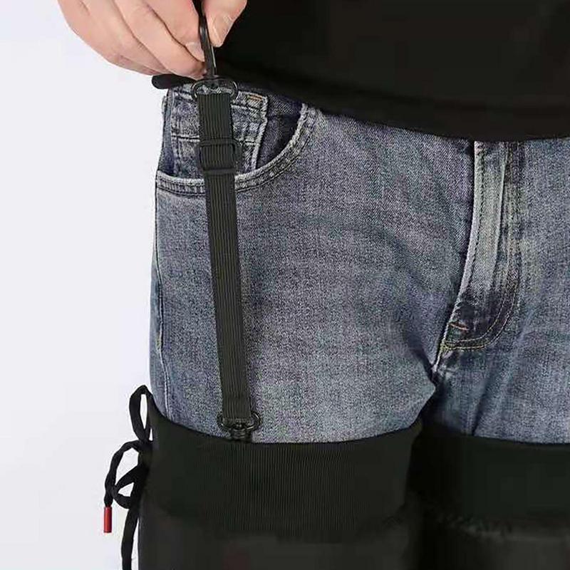 Thickened Riding Knee Pads Knee Pads For Cycling Winter Down Knee Guards With Legs Easy To Wear Winter Warming Accessories