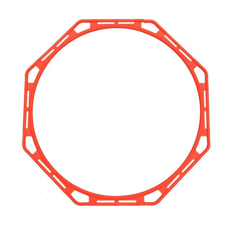 Hexagonal Agility Ring: Multi-functional Training Aid for Kids' Fitness and Sports