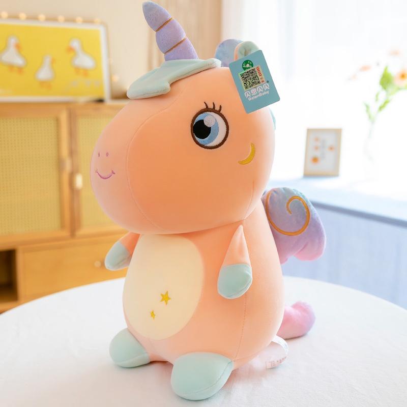 Cute Unicorn Plush Toy With Four-way Elasticity Ideal Gift For Girls Characters)