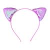 Sequin Cat Ear Headband for Kids - Cute Cartoon Princess DIY Fabric Accessory