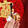 Flying Tiger Flying Tiger Keyring Plastic Flying Tiger Pendant  Christmas Gift