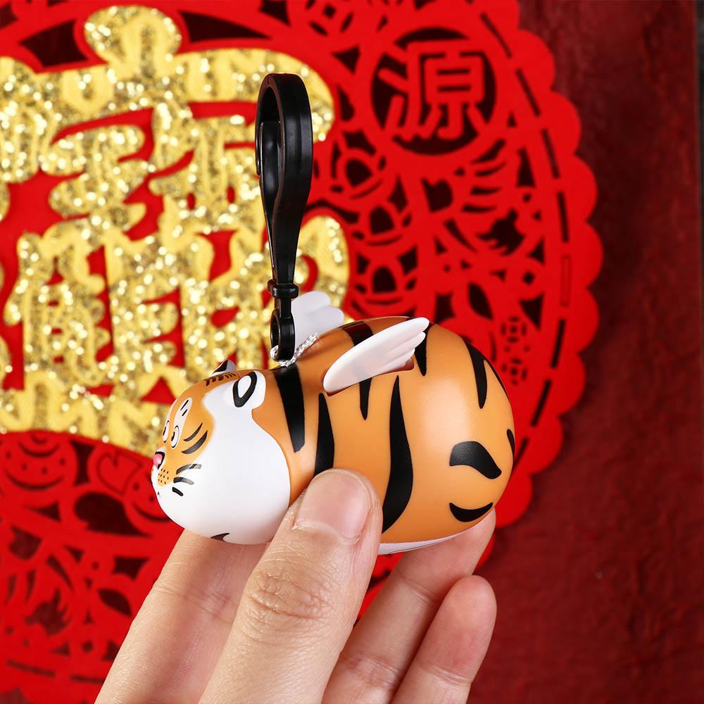 Flying Tiger Flying Tiger Keyring Plastic Flying Tiger Pendant  Christmas Gift