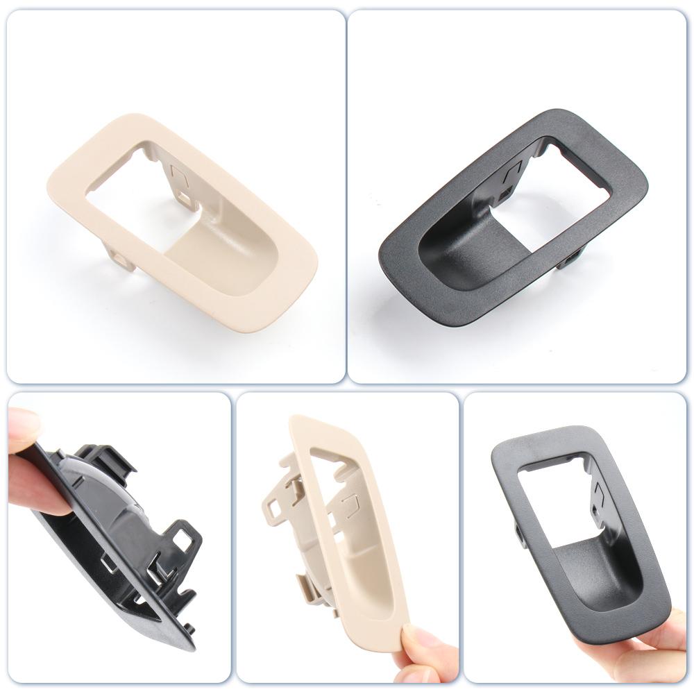2536807202 Black/Beige Car Interior Handbrake Outer Cover For Mercedes Benz GLC Class W253 Parking Brake Switch Panel 2016-2025