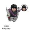 Jujutsu Kaisen Anime Cartoon Gojo Satoru Itadori Yuj Fushiguro Megumi Okkostu Yuta Building Blocks Mini Action Figures Kids Toy