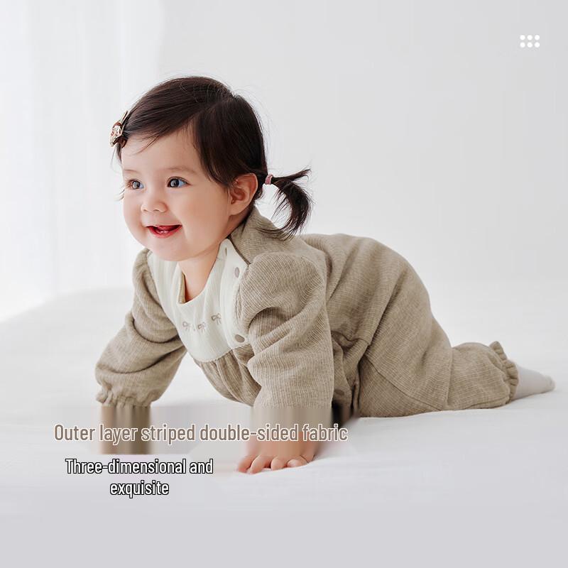 Labi Baby 80g Cotton Long Sleeve Romper