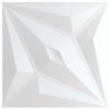 Wall Panels Star 12 pcs White Star 50 x 50 cm XPS Foam