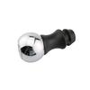 5Speed Stainless+ABS Manual Gear Shift Knob VTS Sports HandBall for Peugeot 307 306 206 207 208 106 107 for Citroen C4 C2 C5