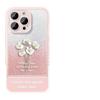 Applicable To Apple 14promax Mobile Phone Case 13/12 A Bouquet of White Flowers Creative Xs/xr Invisible Bracket Transparent Anti-fall
