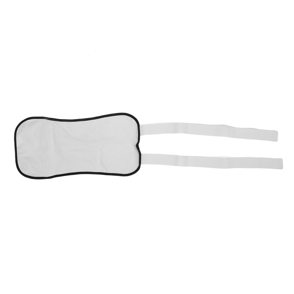 Waist Castor Oil Pack Wrap Leak Proof Reusable Washable Castor Oil Pack Kit Black