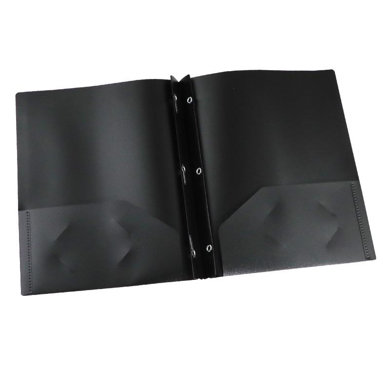 Cross-border Business Card Clip Folder - US Standard Office Storage чёрный