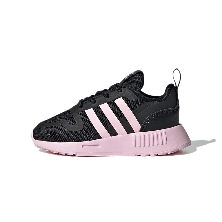 Adidas Originals Multix Durable Low-Top Walking Shoes Baby Shoes Black Pink GW5551