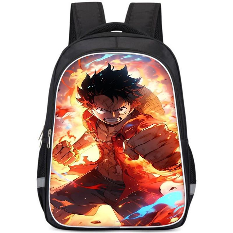 Large Capacity Lightweight Oxford Cloth Backpack For Kids Unisex School Bag