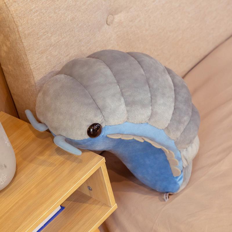 30cm Stuffed Animal Pill Bug Plush Insect Toy For Kids Creative Doll Birthday Christmas Hollaween Gift Room Decor