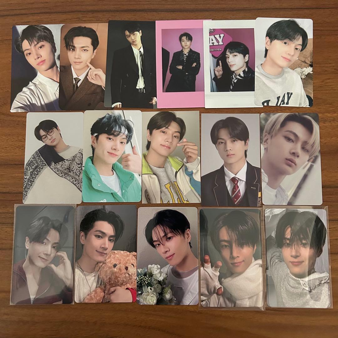 enhypen jay trading card