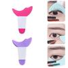 Silikonová řasenka Eyelash Shield Applicator Guard Tool Multifunkční podložky pod oční stíny na řasy Opakovaně použitelný nástroj na vedení řas