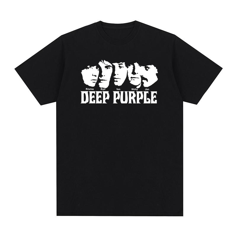Deep Purple In Rock Vintage T-Shirt Band Punk Pop Alternative Boyfriend Gruppe Baumwolle Herren T-Shirt Neues TEE T-SHIRT Damen Oberteile