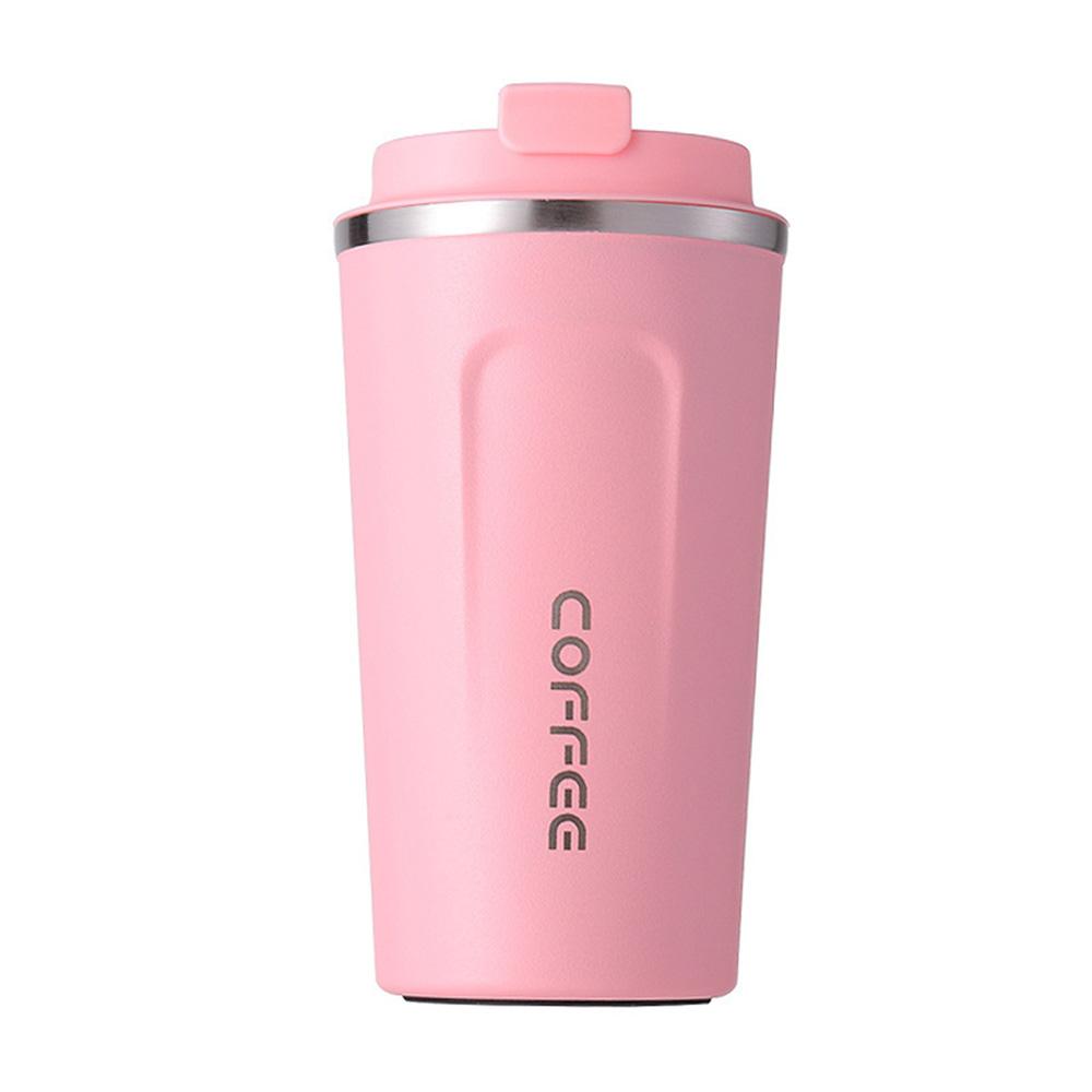 510ML Colorful Vacuum ulated Tumbler Travel Coffee Mug Portable To Go Camping Stainless Steel Coffee Cups Keep Hot and Cold