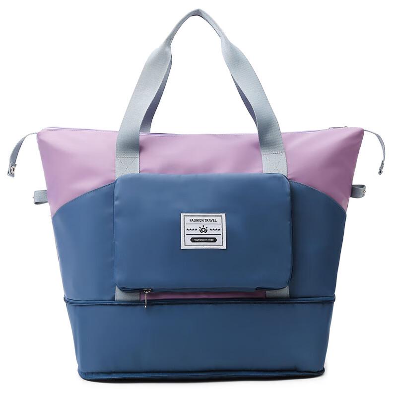 

Lidu Color-Block Travel Duffel Bag One Size