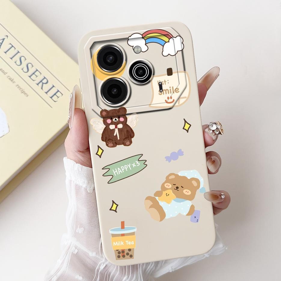 For Tecno Pova 6 Pro 5G Case LI9 Stylish Art Painted Cover Soft Silicone Phone Cases For Tecno Pova 6 Pro Pova6 5G Fundas Bumper