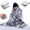 130x210cm/140x210cm/160*210cm Kits de randonnée en plein air Camping Couverture de sauvetage de survie en Mylar imperméable à l'eau Couverture thermique de premiers secours