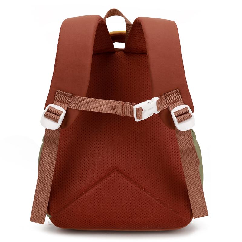 Children's Schoolbag Contrast Kindergarten Backpack Lightweight Backpack for Boys and Girls