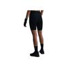 Nike Solid Color Elastic Waist Slim Fit Casual Shorts Women shorts Black HQ6824010