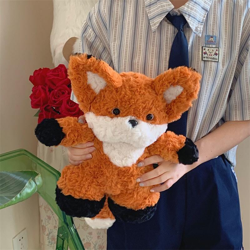 Wenhin Anime Fox Plush Toy Cute And Soft Fox Doll For Girls Perfect For Cuddling And Sleeping 30cm
