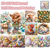 2PC 5D DIY Full Round Drill Diamond Painting 2025 Easter Kit 30x30cm Household Decor Art HandCraft Deco for Bedroom Living Room