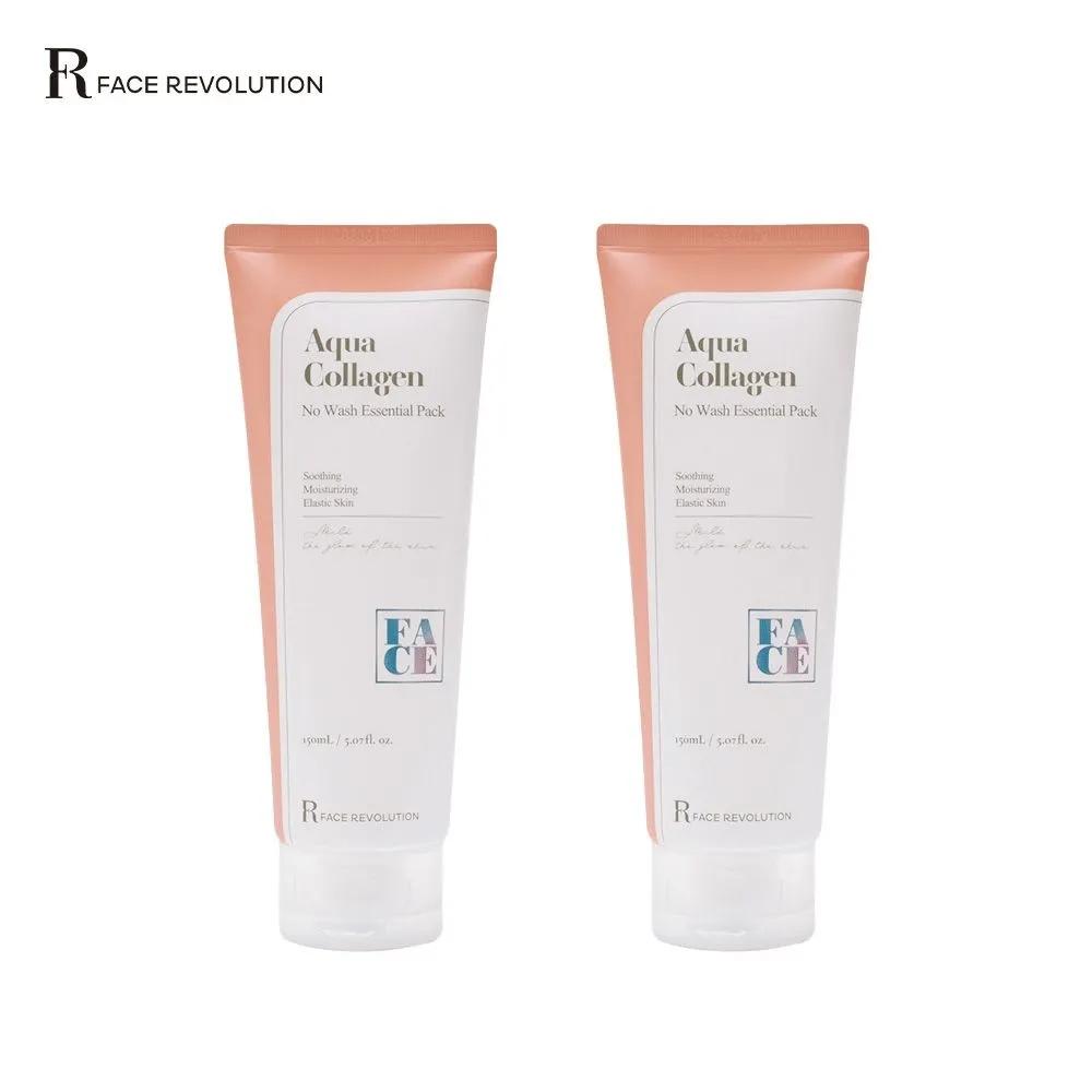 FACE REVOLUTION Aqua Collagen No-Wash Essential Pack 150ml x 2