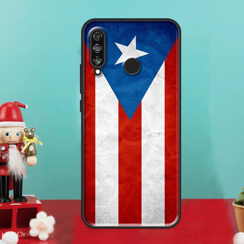 Puerto Rico Flag For Huawei Nova 12i 12s 11i 5T Y90 Y70 Y60 Y61 Y91 Y72 9 10 SE P60 Pro P20 P30 P40 Lite Case