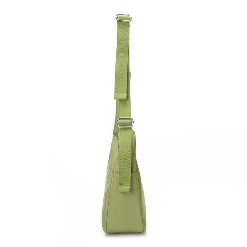 Solid Color Lightweight Shoulder Bag Women's Crossbody Bag Student Class Bag
