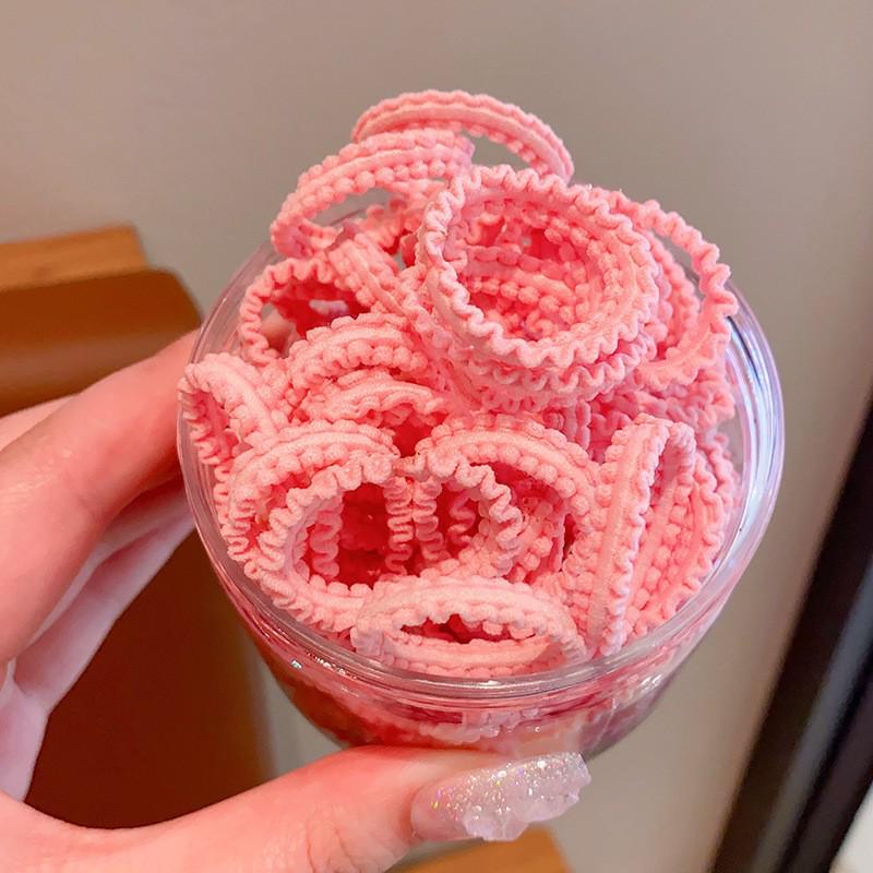 Dopamine Color Hair Ties for Kids: High Elasticity, Gentle On Hair, Canned for Convenience