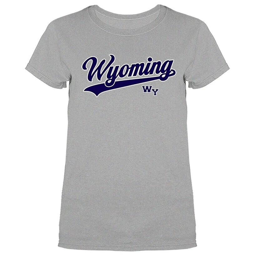 State of Wyoming Swoosh Women s T-shirt Unisex T-Shirt L