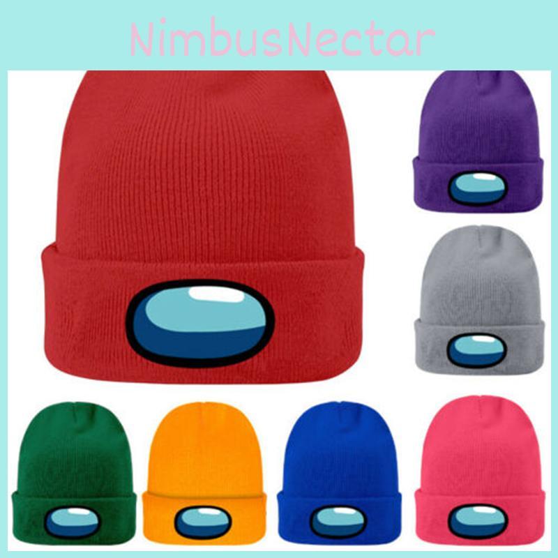 Winter Unisex Adults Knitted Beanie Hat Boys Girls Warm Cap Woolen