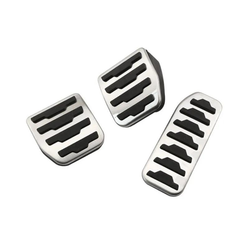 My Good Car Car Pedals for Range Rover Evoque Land Rover Discovery Sport for Jaguar E-Pace Footrest Gas Brake Pedal Cover