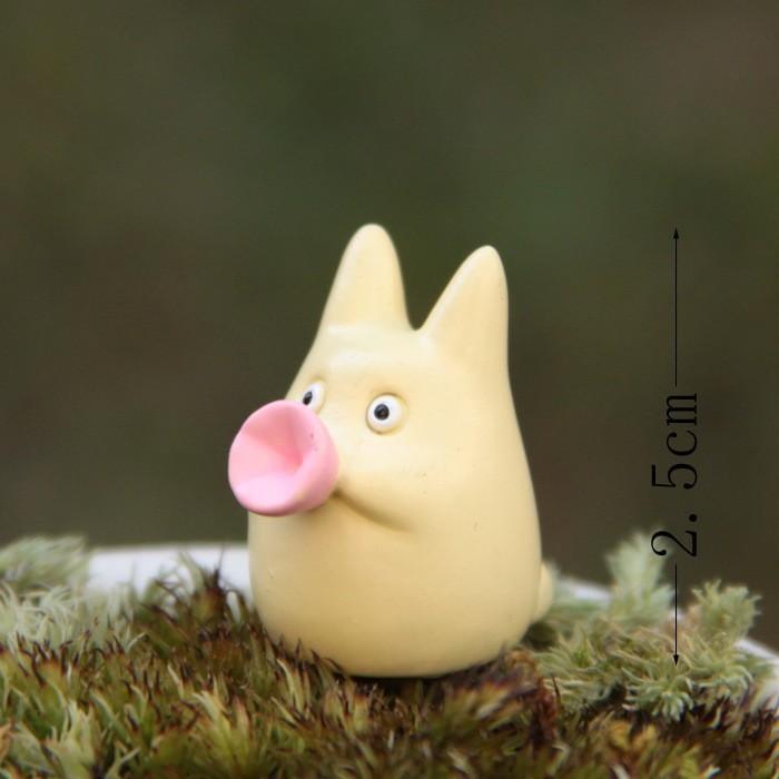 Totoro Umbrella Cute Blowing Horn Cat Pajama Girl Mini Model For Gardening Decor