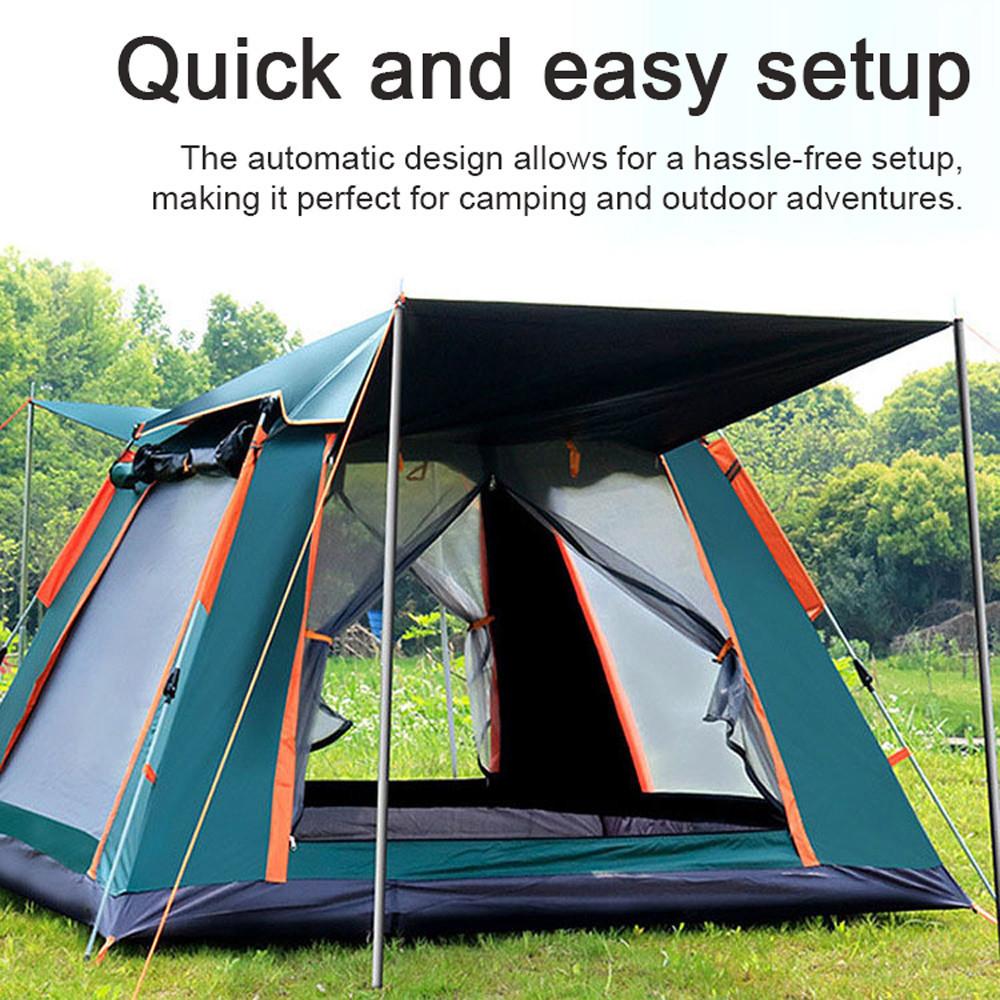 Foldable Outdoor Camping Rainproof Sunshine-proof Tent Automatic Quick-opening Tent Fishing Hiking Sunshine Shelter